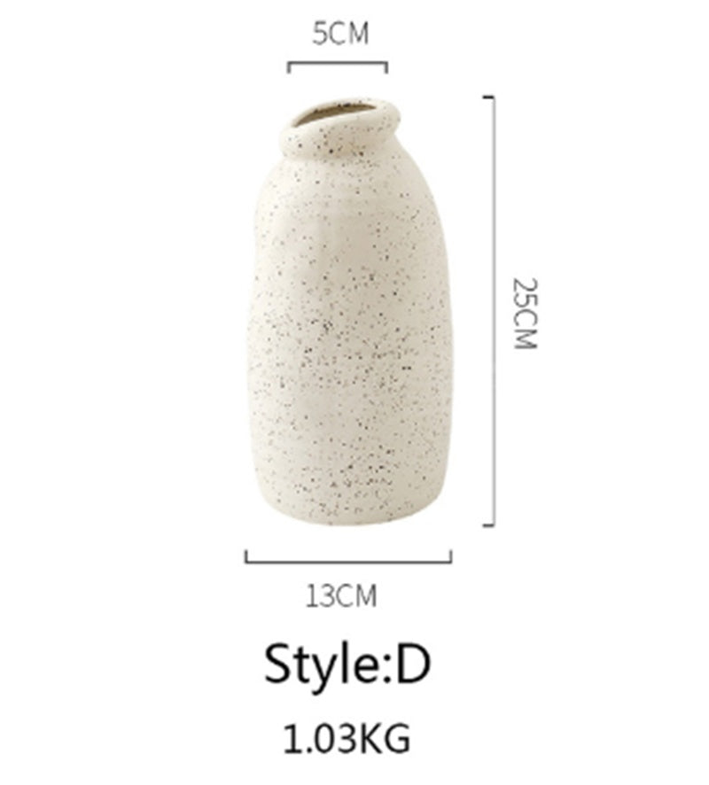 Simple Dried Flower Vase Living Room Soft Decoration Home Decoration Ornaments