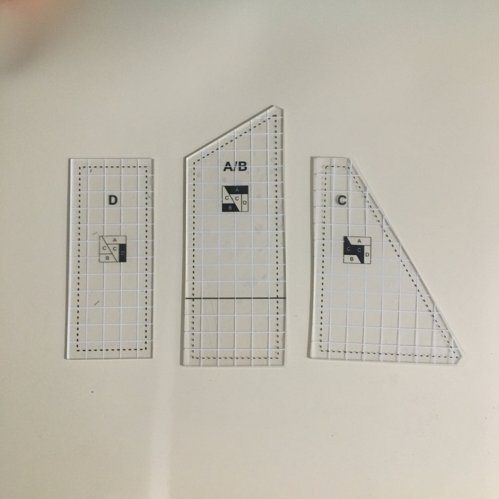 Acrylic Sewing Ruler Template Square  Sets