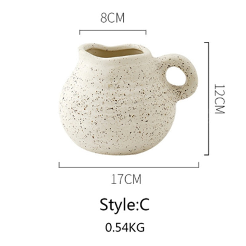 Simple Dried Flower Vase Living Room Soft Decoration Home Decoration Ornaments