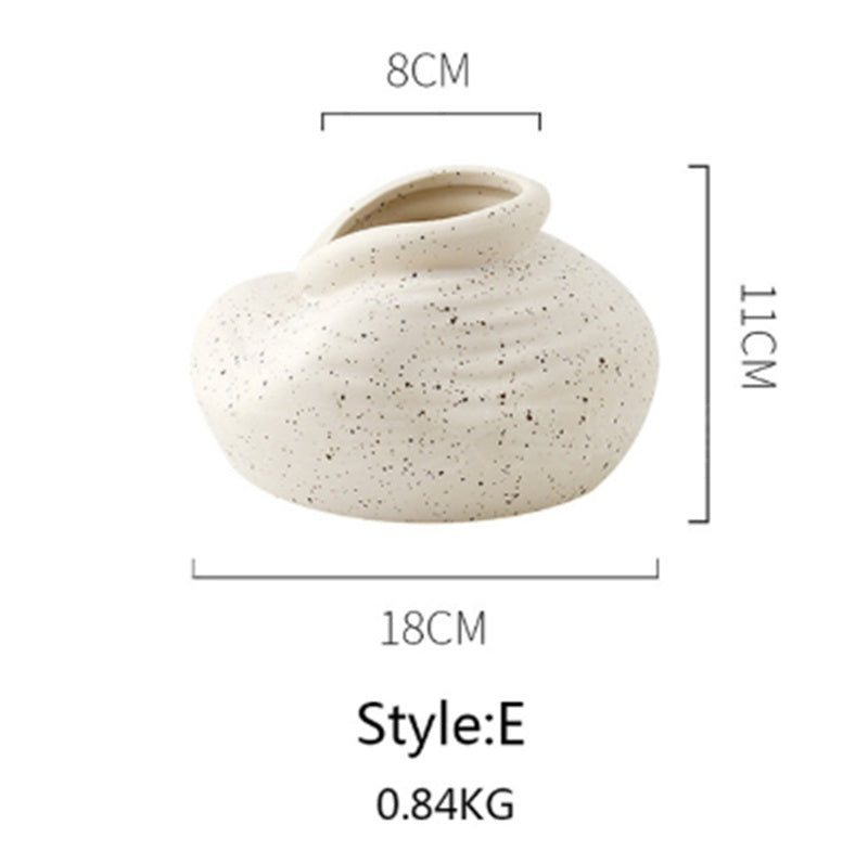 Simple Dried Flower Vase Living Room Soft Decoration Home Decoration Ornaments