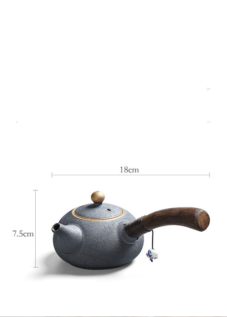 Ceramic craft teapot
