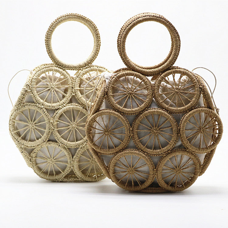 Hand woven bag