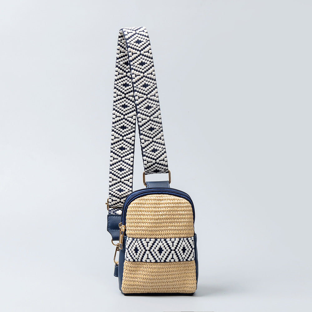 Hand-woven Crossbody Bag Straw Women