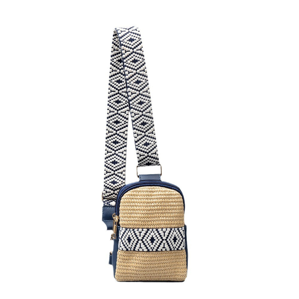 Hand-woven Crossbody Bag Straw Women