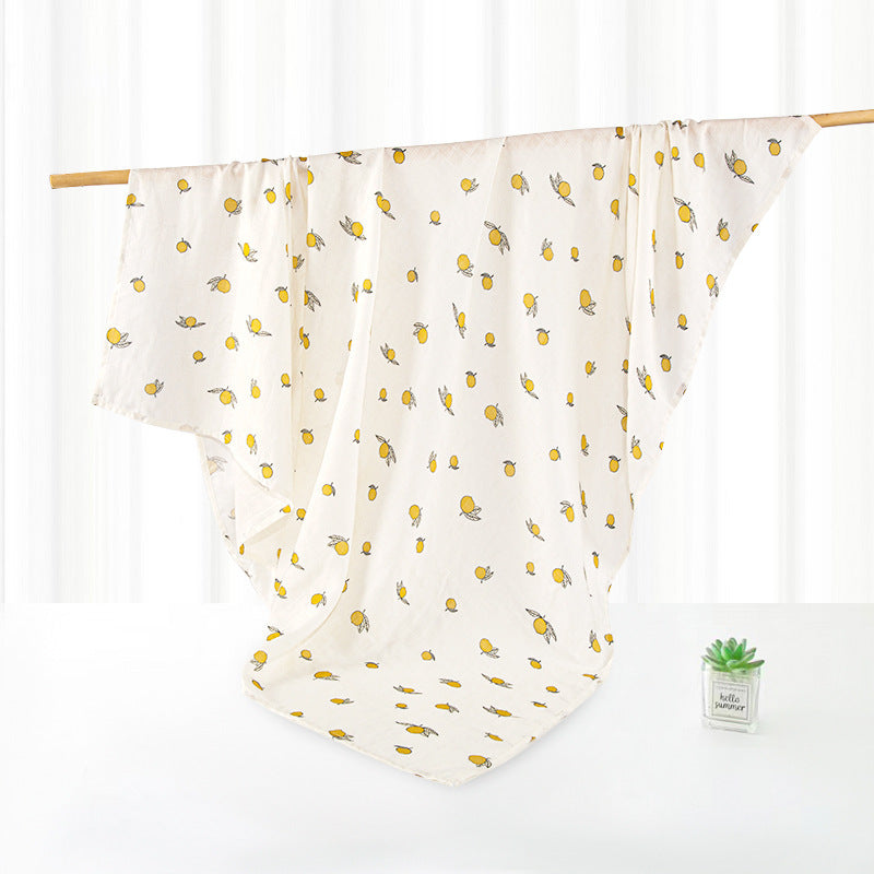 Baby Bamboo Cotton Gauze Bath Towel Baby's Blanket Cover Blanket