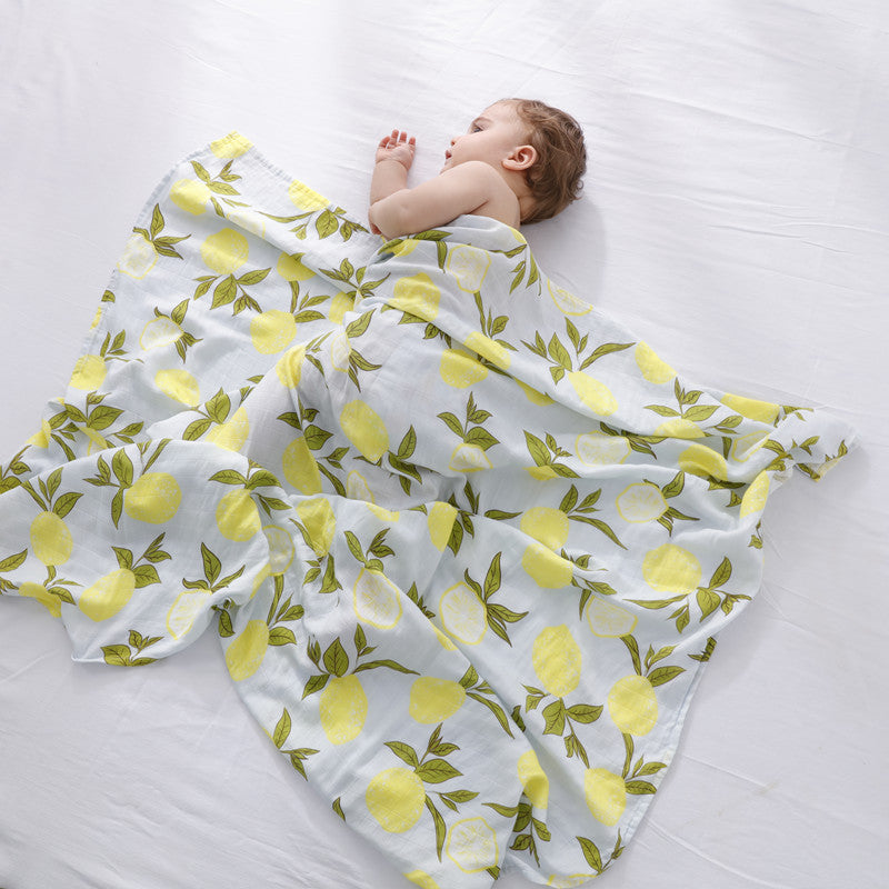 Baby Bamboo Cotton Gauze Bath Towel Baby's Blanket Cover Blanket