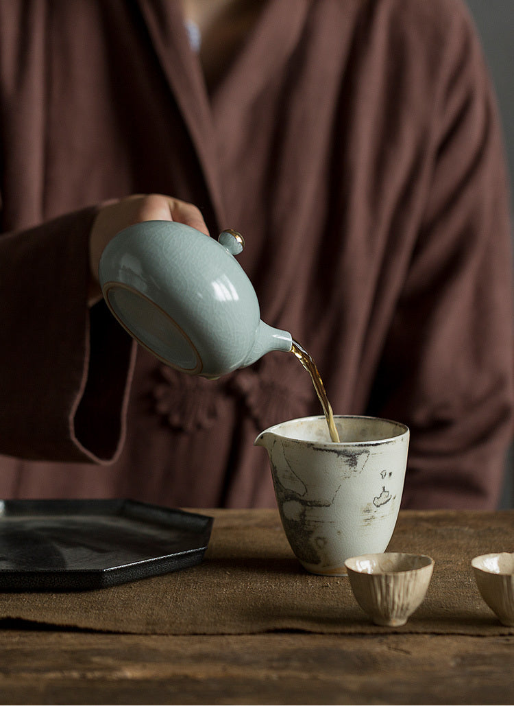 Ceramic craft teapot