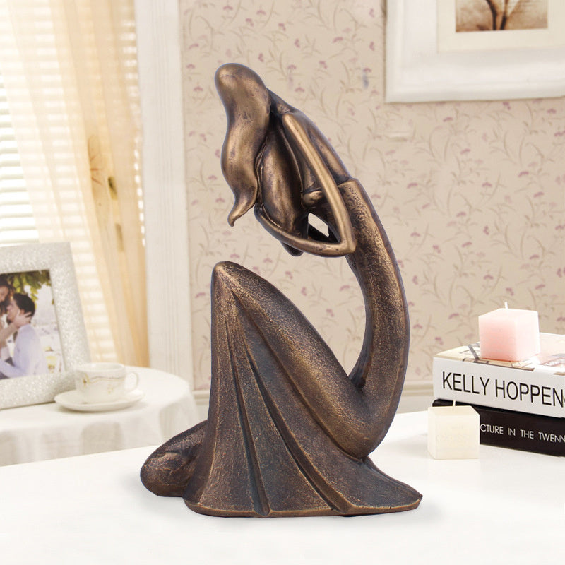 Resin Crafts Decoration Creative Living Room TV Cabinet Home Decoration Decoration