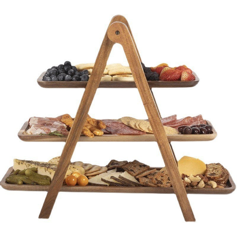 Tea Table Snack Display Fruit Plate Snack Storage Accessories