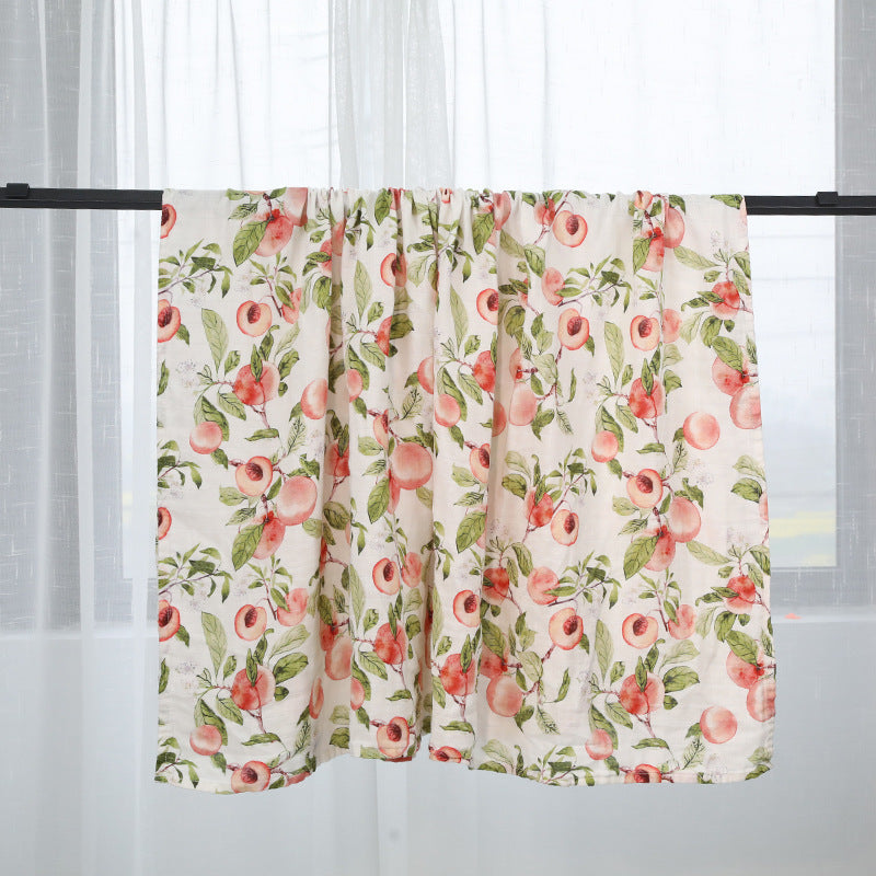 Baby Bamboo Cotton Gauze Bath Towel Baby's Blanket Cover Blanket