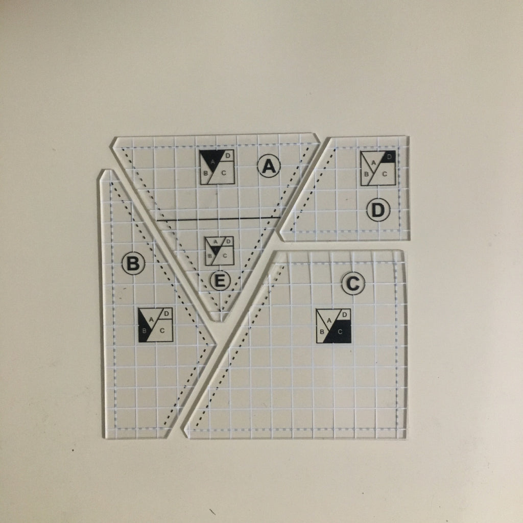 Acrylic Sewing Ruler Template Square  Sets