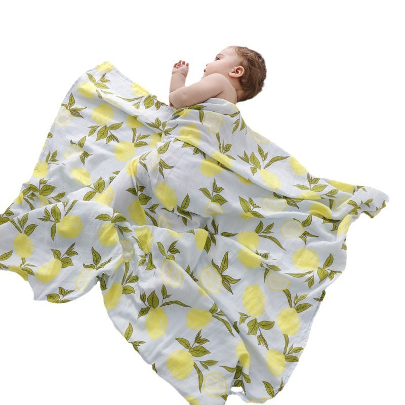 Baby Bamboo Cotton Gauze Bath Towel Baby's Blanket Cover Blanket